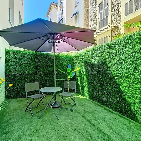 Nestor&jeeves -jardin Corail - Terrace, Ac, Walk To * Ницца
